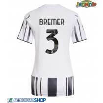 Maglie da calcio Juventus Gleison Bremer #3 Prima Maglia Femminile 2025-26 Manica Corta